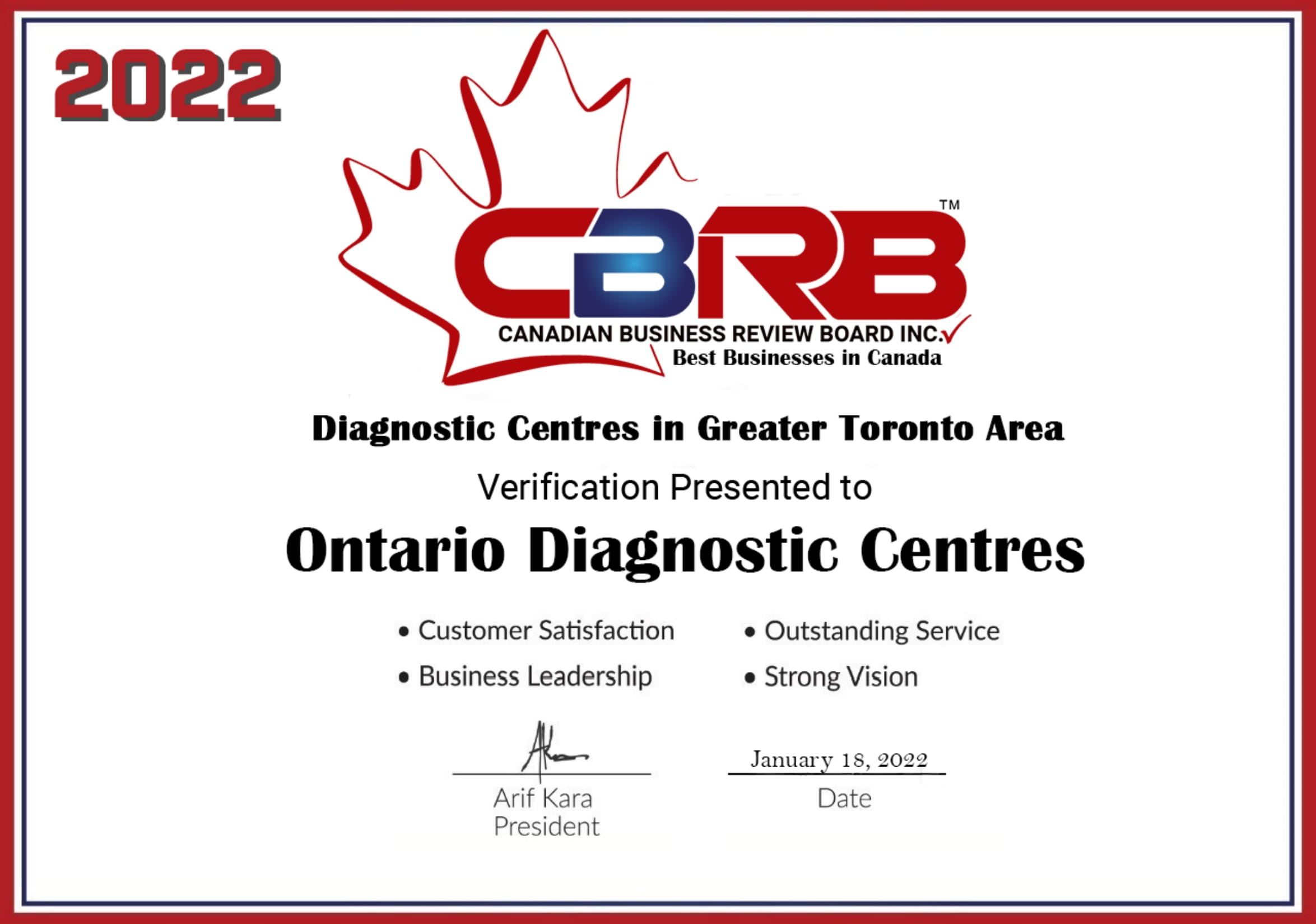 Ontario Diagnostic Centre